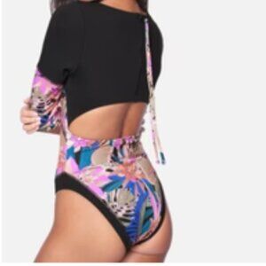 Hurley Palm Paradise Swimsuit  size S